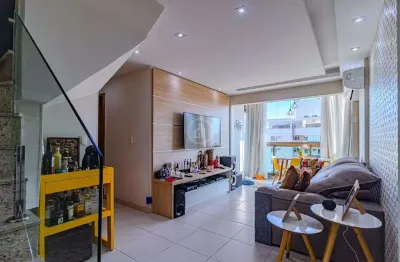 Cobertura com 2 dormitórios à venda, 127 m² por r$ 950.000,00 - jacarepaguá - rio de janeiro/rj
