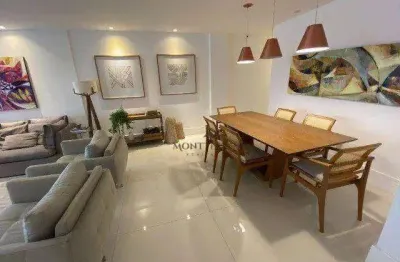 Cobertura duplex com 4 dormitórios à venda, na quadra da praia, 280 m² por r$ 3.790.000 - barra da tijuca - rio de janeiro/rj