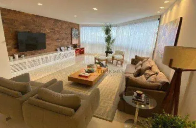Cobertura duplex com 4 dormitórios à venda, na quadra da praia, 280 m² por r$ 3.790.000 - barra da tijuca - rio de janeiro/rj
