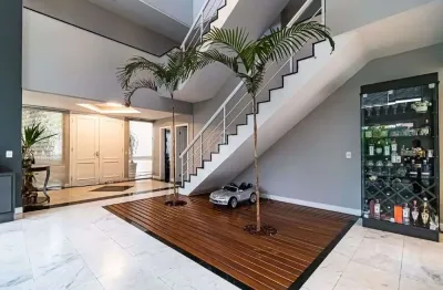 Casa com 6 dormitórios à venda, no condominio  crystal lake, 602 m² por r$ 4.500.000 - barra da tijuca - rio de janeiro/rj