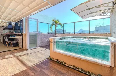 Cobertura com 3 quartos à venda, 155 m² por r$ 1.580.000 - cidade jardim - rio de janeiro/rj