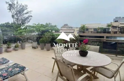 Cobertura à venda, 231 m² por r$ 1.380.000,00 - recreio dos bandeirantes - rio de janeiro/rj