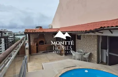 Cobertura espaçosa com 4 quartos à venda, 177 m² por r$ 1.250.000 - barra olímpica - rio de janeiro/rj