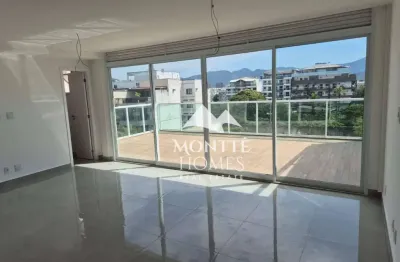 Cobertura com 4 suítes para alugar, 278 m² por r$ 8.900/mês - recreio dos bandeirantes - rio de janeiro/rj