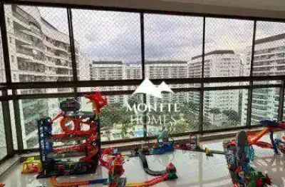 Condomínio reserva jardim apartamento com 3 quartos à venda, 96 m² por r$ 998.000 - barra olímpica - rio de janeiro/rj