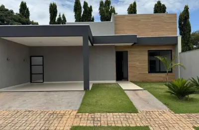 Casa em condomínio fechado com 3 quartos à venda no Residencial Costa Leste, Três Lagoas 