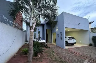 Casa à venda com 3 quartos sendo 1 suíte no colinos em três lagoas - ms