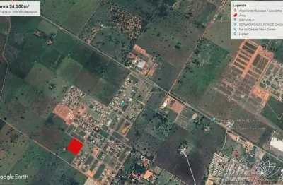 Área de 24.200 m² no residencial montanini em três lagoas - ms