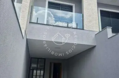 Oportunidade unica: sobrado novo para venda com espaco gourmet no jardim tres marias!