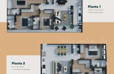 Apartamento com 2 dormitórios à venda sendo 2 suítes, 92.85 m  por - r  1.463.233,28 - perequê - por