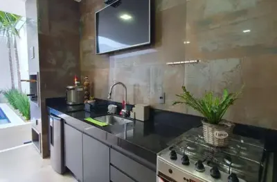 Linda casa no condomínio terras de são bento ii em limeira-sp