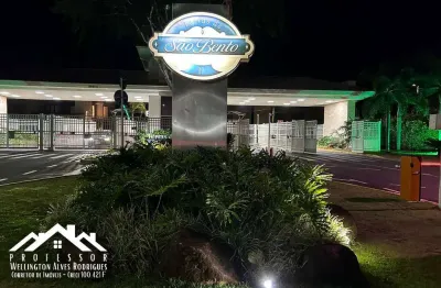 Terreno exclusivo no condomínio terras de são bento 2