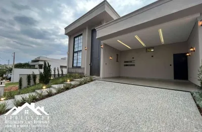 Casa neoclássica à venda no condomínio terras de são bento i em limeira-sp