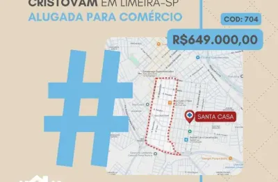 Casa comercial com 3 salas à venda na Rua Ceará, Vila Cristóvam, Limeira