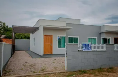 Casa no bairro nova brasilia com quintal recem construida