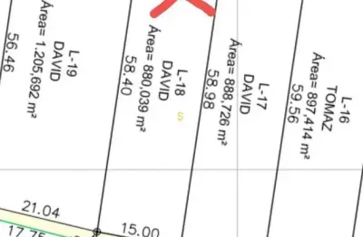 Terreno à venda na rua João Palmeira Fernliciano, 18, Itapiruba, Imbituba por R$ 190.000