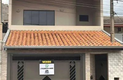 Sobrado com 3 dormitórios, jardim boer i, americana/sp, à venda, 227 m² , 2 vagas,