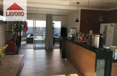 Sobrado com 3 dormitórios e 3 suítes à venda, jardim boer i - americana/sp, 192 m², piscina aquecida