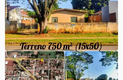Terreno de 750m² ideal para barracão industrial, área de lazer ou moradia, iguaraçu-pr