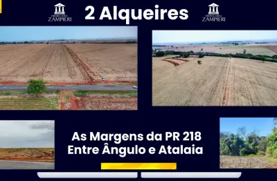Dois alqueires as margens da pr 218, próximo ao ângulo sentido atalaia