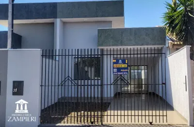 Casa de  64,76m² em terreno de 138,18m² no jardim colina verde, iguaraçu, paraná