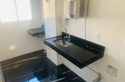 Apartamento à venda no cpa com 2 quartos, porcelanato. andar alto.