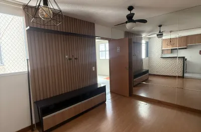 Apartamento com planejado e 2 quartos com ar-condicionado à venda .