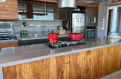 Apartamento com 4 dormitórios, sendo 3 suítes e 1 suíte master,  à venda, 341 m² por r$ 5.900.000 - jardim girassol - americana/sp