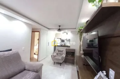 Apartamento com 2 dormitórios e giardino à venda, 49 m² por r$ 230.000 - jardim das laranjeiras - santa bárbara d'oeste/sp