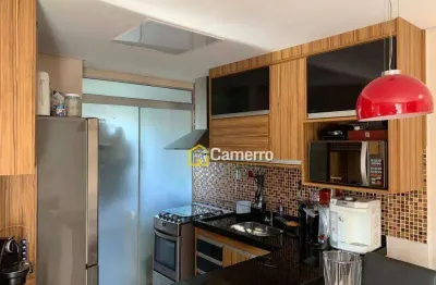 Apartamento com 2 dormitórios à venda, 55 m² por r$ 300.000,00 - vila dainese - americana/sp