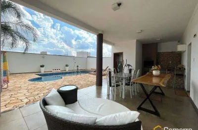Casa com 3 dormitórios, sendo 1 suíte,  à venda, 267 m² por r$ 990.000 - residencial dona margarida - santa bárbara d'oeste/sp
