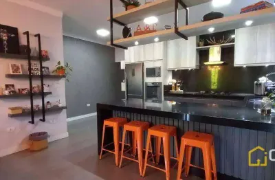 Casa com 3 dormitórios, sendo 1 suíte,  à venda, 164 m² por r$ 640.000 - parque novo mundo - americana/sp