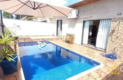 Casa com 3 dormitórios, sendo 1 suíte,  à venda, 154 m² por r$ 950.000 - vila santa maria - americana/sp