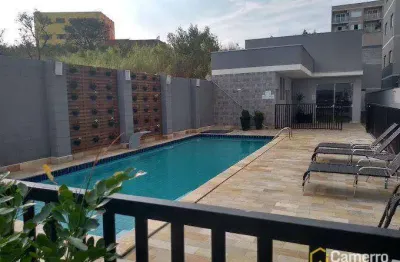 Apartamento com 2 dormitórios, sendo 1 suíte,  à venda, 58 m² por r$ 290.000 - jardim são domingos - americana/sp