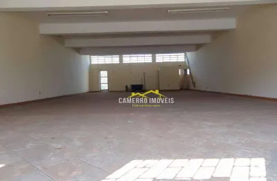 Salão para alugar, 220 m² por r$ 6.000,00/mês - jardim girassol - americana/sp