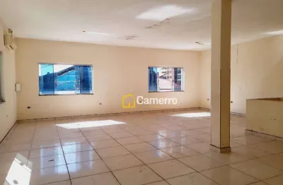 Salão para alugar, 102 m² por r$ 1.900/mês - centro - americana/sp