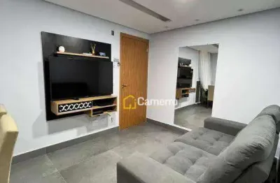 Apartamento com 2 dormitórios à venda, 39 m² por r$ 215.000,00 - jardim das laranjeiras - santa bárbara d'oeste/sp