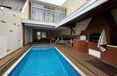 Casa com 4 dormitórios, sendo 3 suítes,  à venda, 250 m² por r$ 690.000 - parque novo mundo - americana/sp