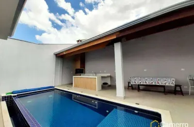 Casa com 3 dormitórios, sendo 2 suítes,  à venda, 220 m² por r$ 850.000 - vila frezzarim - americana/sp
