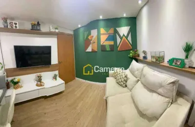 Apartamento com 2 dormitórios à venda, 40 m² por r$ 210.000,00 - morada do sol - americana/sp