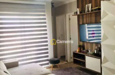 Apartamento com 2 dormitórios à venda, 53 m² por r$ 230.000,00 - parque planalto - santa bárbara d'oeste/sp