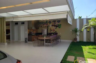 Casa com 3 dormitórios, sendo 1 suíte,  à venda, 250 m² por r$ 1.700.000 - jardim terramérica ii - americana/sp