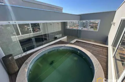 Apartamento com cobertura,  com 2 dormitórios, sendo 1 suíte master e closet à venda, 82 m² por r$ 1.280.000 - jardim são paulo - americana/sp