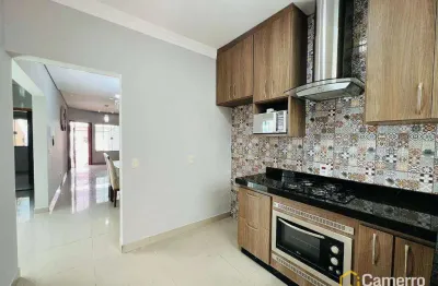 Casa com 2 dormitórios, sendo 1 suíte,  à venda, 78 m² por r$ 430.000 - jardim bertoni - americana/sp