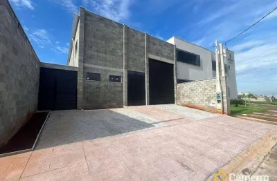 Salão para alugar, 327 m² por r$ 8.500/mês - jardim firenze - santa bárbara d'oeste/sp