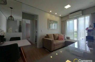 Apartamento com 2 dormitórios à venda, 52 m² por r$ 365.000,00 - centro - americana/sp