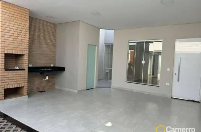 Casa com 3 dormitórios, sendo 1 suíte,  à venda, 125 m² por r$ 780.000 - jardim terramérica iii - americana/sp