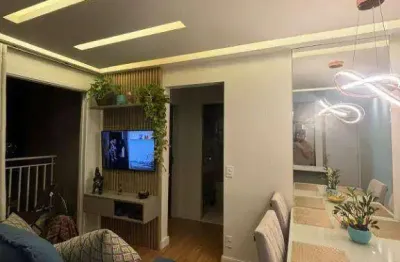 Apartamento com 2 dormitórios à venda, 47 m² por r$ 320.000,00 - condomínio villa carioba - americana/sp