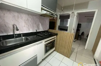 Apartamento com 2 dormitórios à venda, 50 m² por r$ 195.000,00 - jardim das orquídeas - santa bárbara d'oeste/sp
