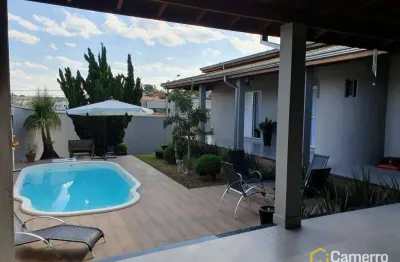 Casa com 3 dormitórios, sendo 3 suítes,  à venda, 206 m² por r$ 970.000 - jardim maria helena - nova odessa/sp